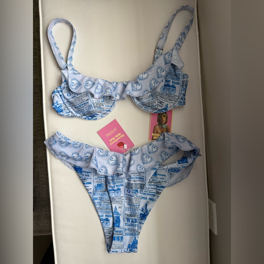 Strawberry MilkMob Dolly Bathing suit